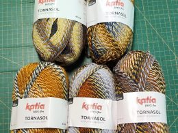 Kit 5 ovillos KATIA TORNASOL