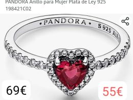 Anillo para mujer Pandora