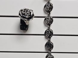 Anillo y pulsera de plata