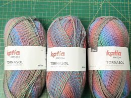 Kit 3 ovillos KATIA TORNASOL