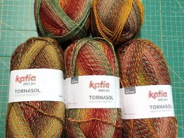 Kit 5 ovillos KATIA TORNASOL