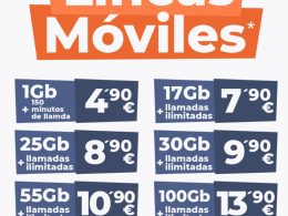 Líneas móviles 10% descuento