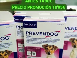 Collar antiparasitario Prevendog