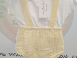 Conjunto ranita amarilla Tony Bambino
