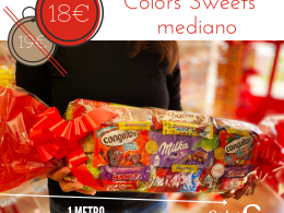 Mega caramelo Colors Sweets mediano