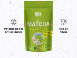 Té matcha en polvo
