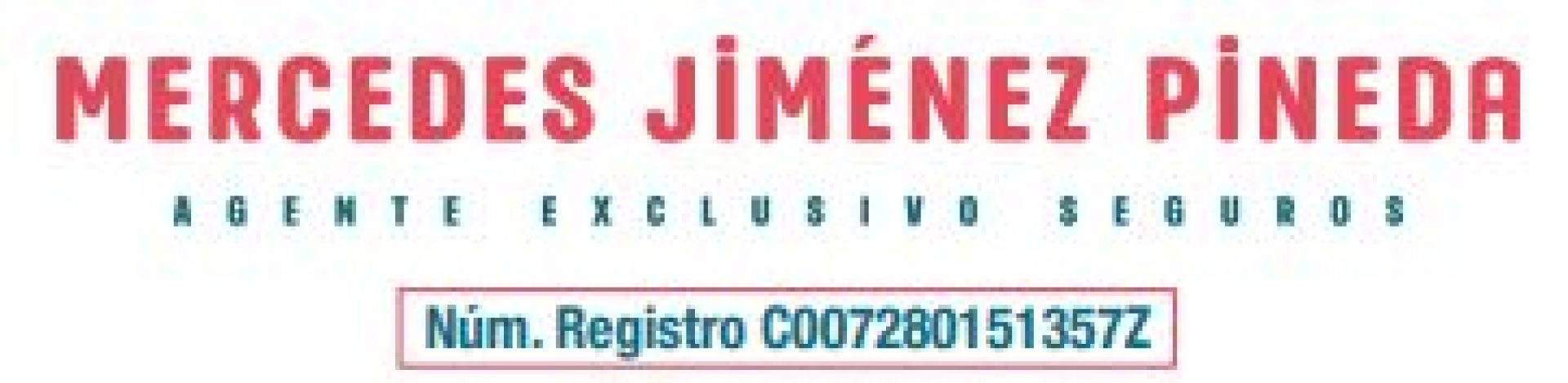 Mercedes Jiménez Pineda Agente Exclusivo Seguros