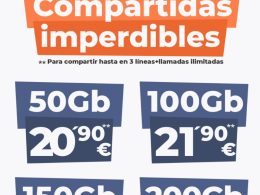 Líneas compartidas 10% descuento