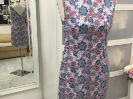 Vestido de encaje de blonda de colores